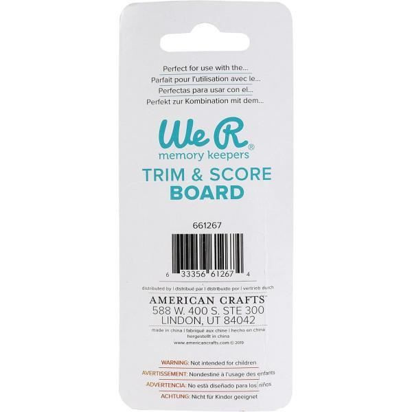 2 ersättningsblad - Trim and Score Board 66099 - We R