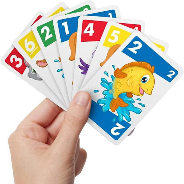 Sällskapsspel - Mattel - Phase 10 Junior - Flera färger - 56 kort - 2 till 4 spelare