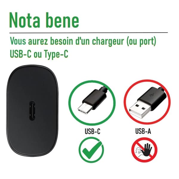Snabbladdningskabel USB-C 60W 150 cm - Power Delivery, Quick Charge 4.0, SuperVOOC, Android Auto® Datasynkronisering Svart
