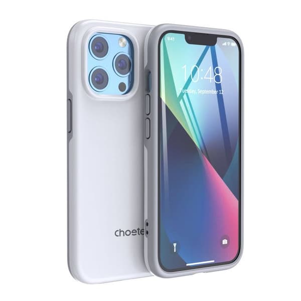 MFM vit stöttålig skal för iPhone 13 Pro Max