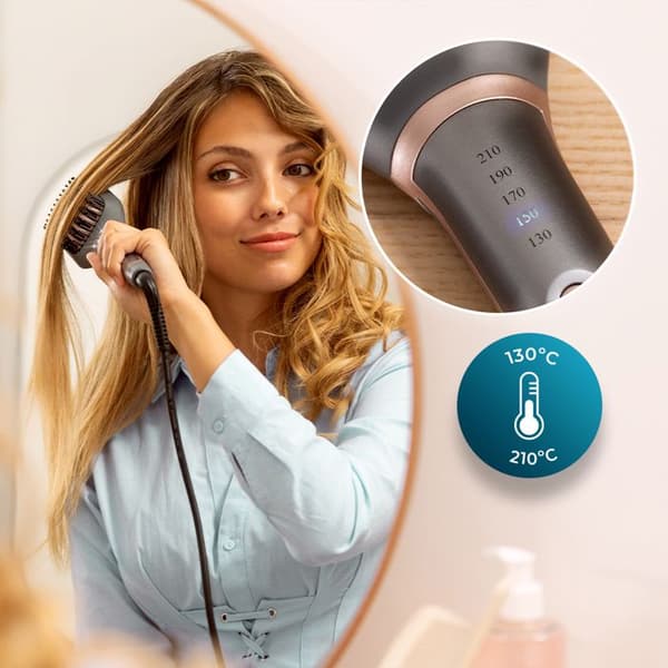 Cecotec Slätborste InstantCare SquareBrush Svart