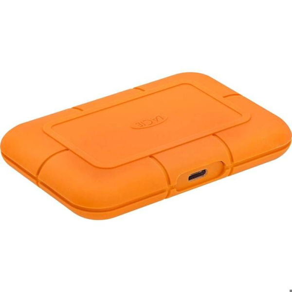 LaCie Rugged USB-C SSD - 2 TB - Orange - Vattentät - Dammtät - Robust