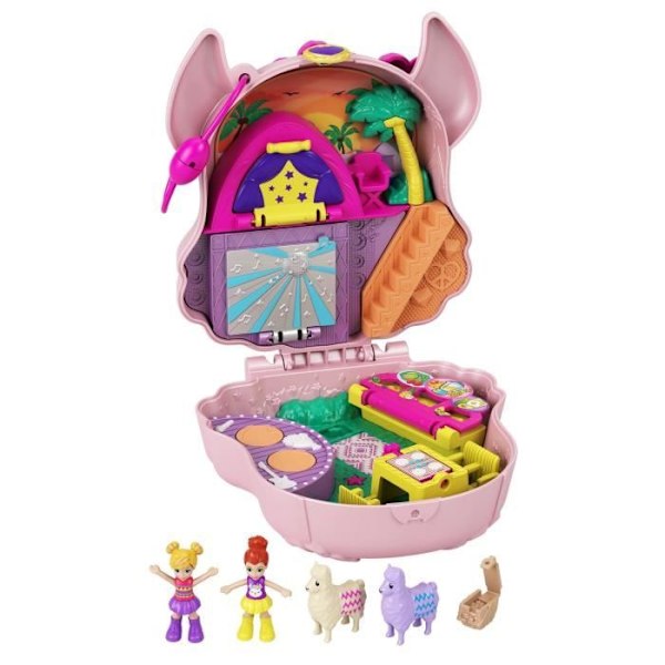 POLLY POCKET Universe Box The Lama Concert Rosa