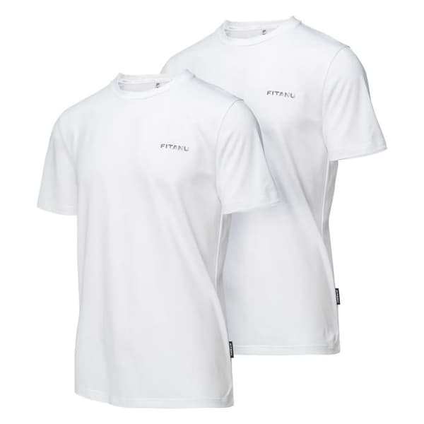 T-shirt Fitanu Arvin II (x2) vit M