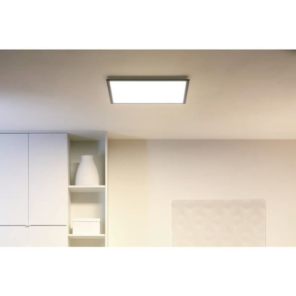 LED-taklampa WiZ Panel WiZ Ceiling SQ 36W Svart 27-65K TW 8719514554870 N/A Effekt: 36 W från varmvit till vit fr