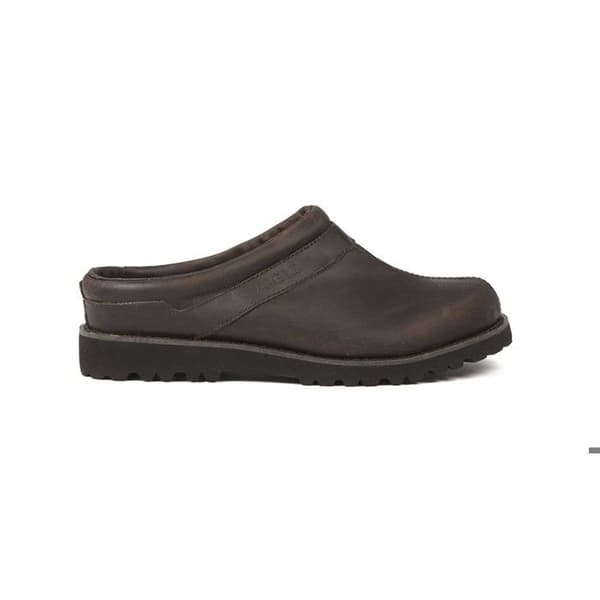 Aigle Basilo läder träskor brun 43