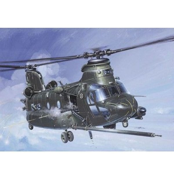 Transport- och attackhelikopter - ITALERI - MH-47 ESOA Chinook