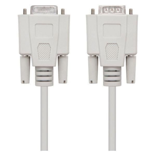 Kabel NANOCABLE 10.14.0202 PUERTO SERIES DB9 RS232 1.8 M - - - NANOCABLE