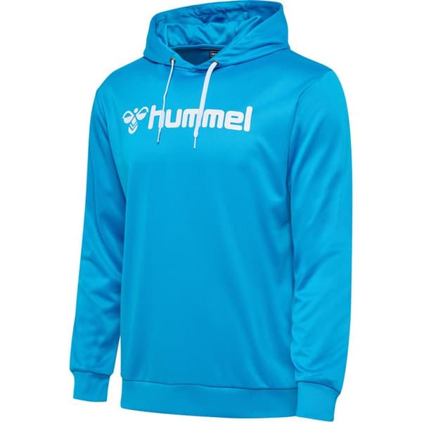 Hoodie Hummel Logo - Blå Blå M