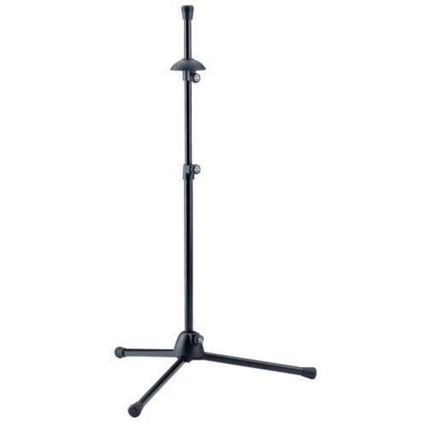 Stöd för trombon - K&M - 149/85 - Förstärkt bas av glasfiber - Höjd 60-97cm - Svart Svart