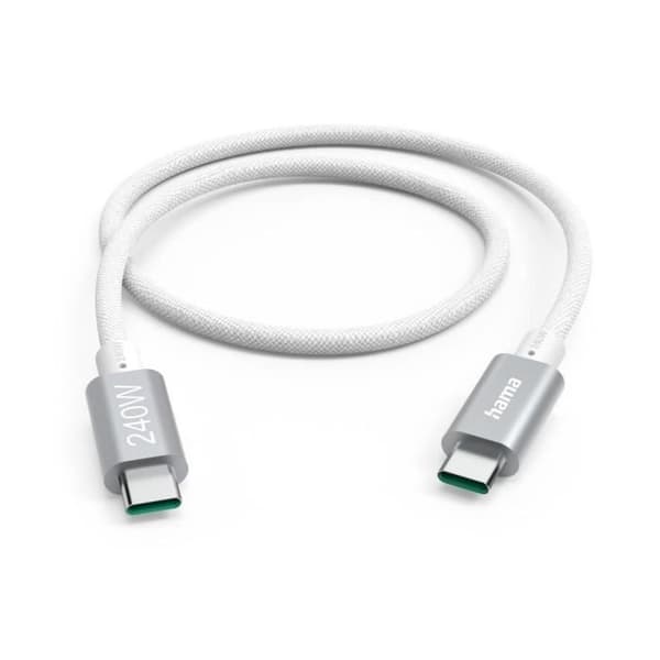 USB-C laddarkabel - Full-Feat - 240W - 1,5m - USB 3.2 Gen1 - 5Gbit/s