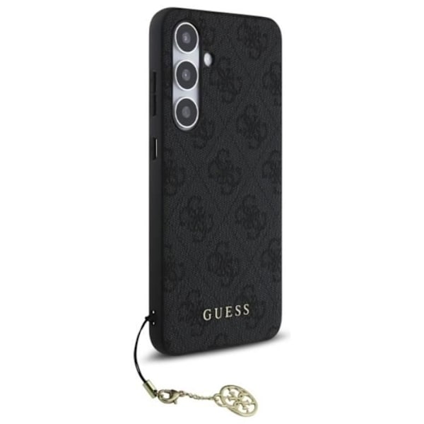 Coque Guess 4G Charms Collection för Samsung Galaxy S24 FE (grå)