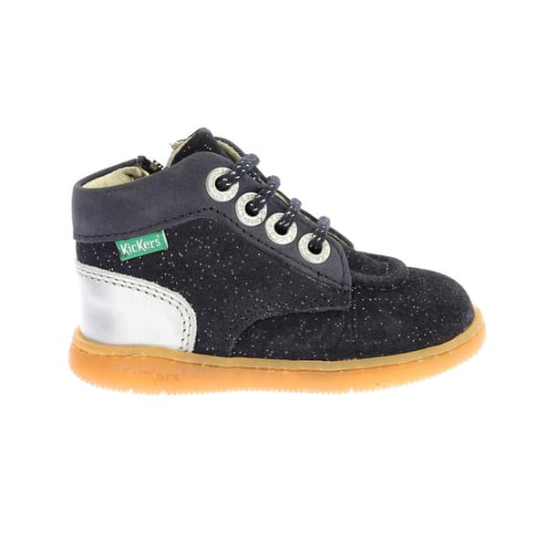 KICKERS Kickiconic Marin silver blå 19