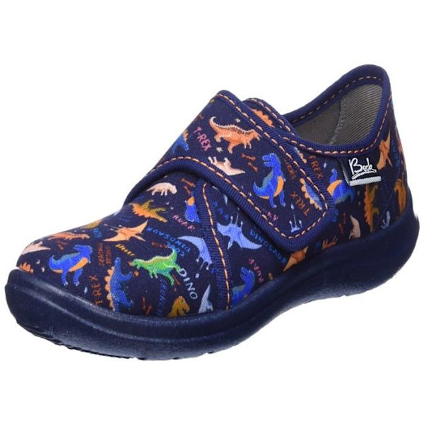 Tofflor - toffel - tofflor Beck - 3062 - Boy Dinosaur Tofflor Mörkblå 30