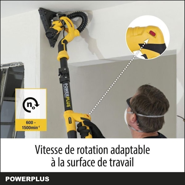 DRYWALL SLIDER 710W POWX0477 POWERPLUS Gul