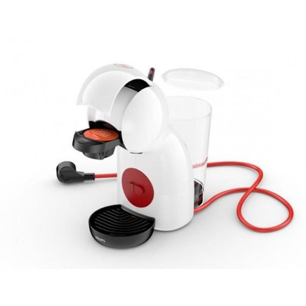 Kaffemaskin - KRUPS - Piccolo XS - Tank 0,8 L - Intuitiv kapselhållare - 15 bar Vit