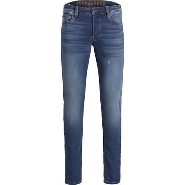 JACK & JONES Långa jeans i blå denim för män Mörkblå 32/32