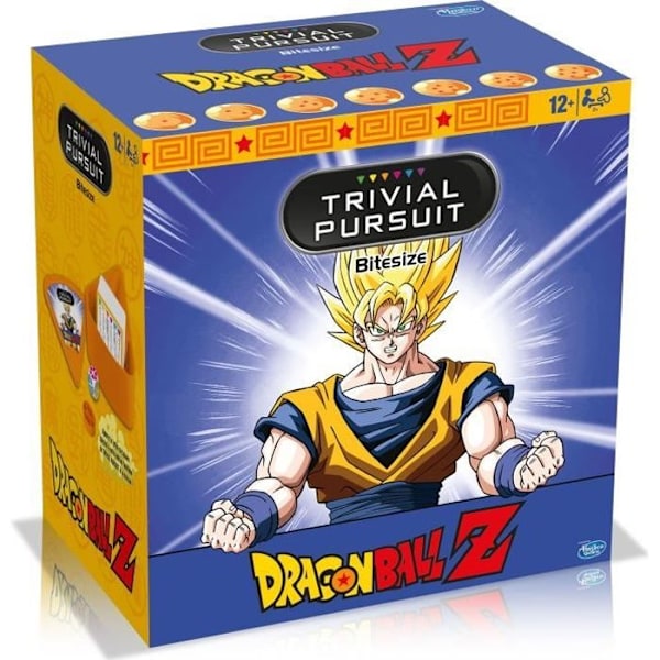 Trivial Pursuit Voyage DRAGON BALL Z - VINNANDE MOVES - Frågespel - 600 frågor - Fransk version Flerfärgad