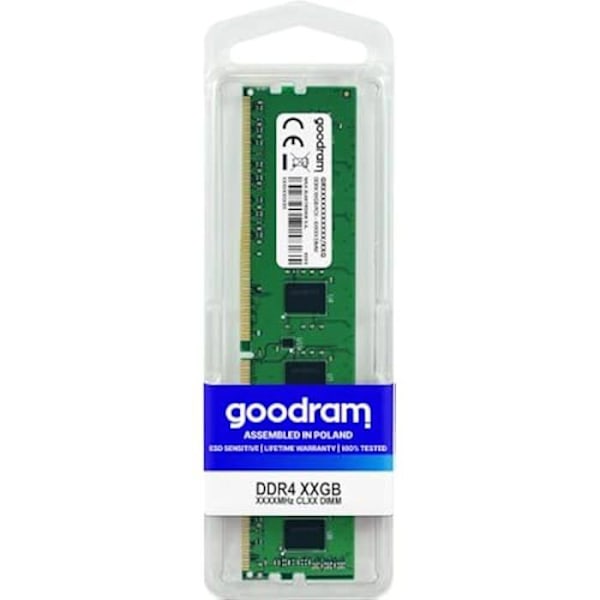 Tillbehör för PC och bärbara datorer - GOODRAM - DDR4 - 16 GB - 2666 MHz - Effektiv