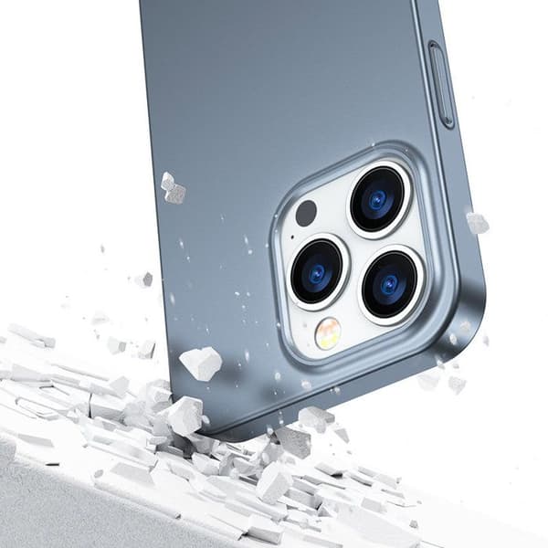 Skal - JOYROOM - iPhone 13 Pro Max - 360° skydd - Härdat glas - Polykarbonat Grå