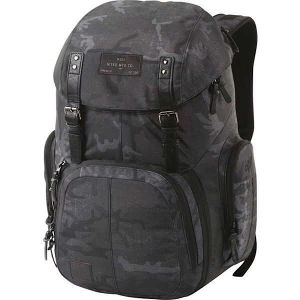 Ryggsäck - NITRO - Urban Collection Weekender - Grå - Fack för dator - Ergonomisk grå