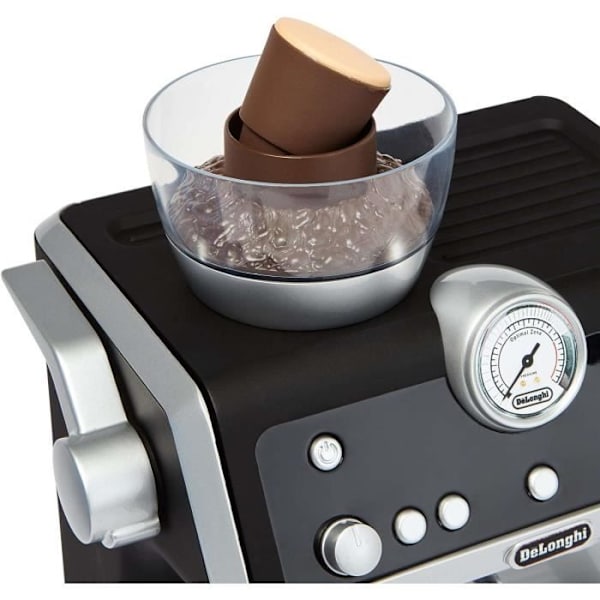 DeLonghi Little Barista Set Toy cob kaffebryggare med mjölkskummare + ljudtillbehör