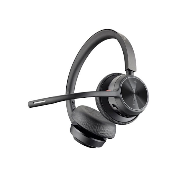 Headset - Bluetooth - trådlöst, trådbundet - USB-C - HP Inc. - Poly Voyager 4320 - Voyager 4300 series - headset - on-ear