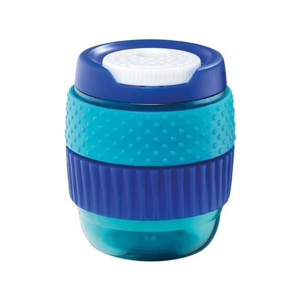 Set skolaccessoarer - MAPED - Kidy Learn Concentration - Linjal 20 cm PET okrossbar - Sensoriska zoner - 4 delar Blå