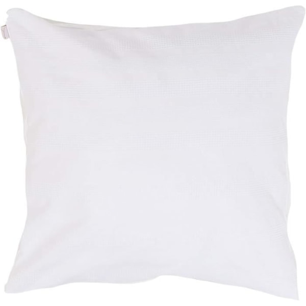 Överdrag - Kristel - Gul - 100% Bomull - 155 x 220 cm - 1 styck Vit