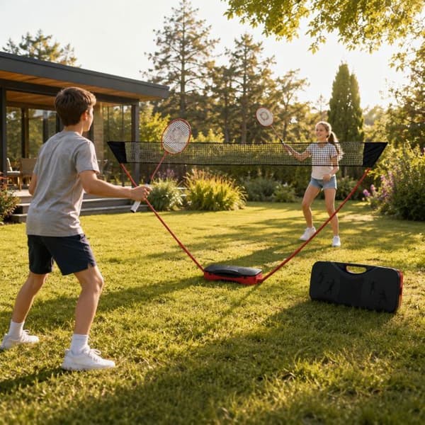 Donnay Ensemble Badminton Röd