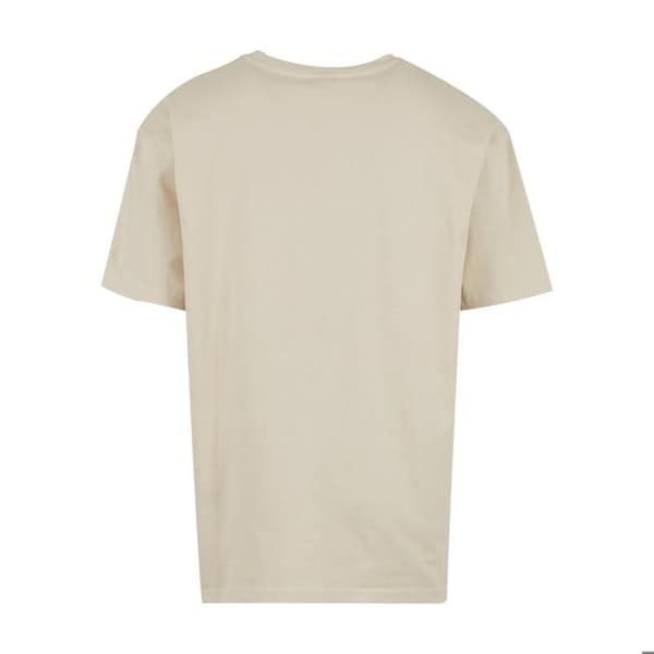 T-shirt oversize Urban Classics Cursive Bold Logo Heavy sand jag