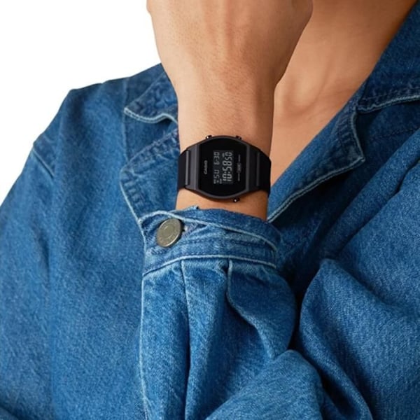Montre Casio Kollektion Kvinna Svart - CASIO - Kvalitetsklocka - Vattentålighet 5 Atm - Digital Svart