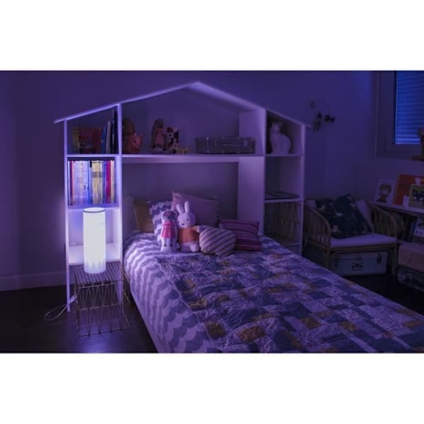 LED-lampa ansluten Wi-Fi + BT, LED E14, Färger + justerbar vit - Konyks Antalya E14 Max Easy Vit