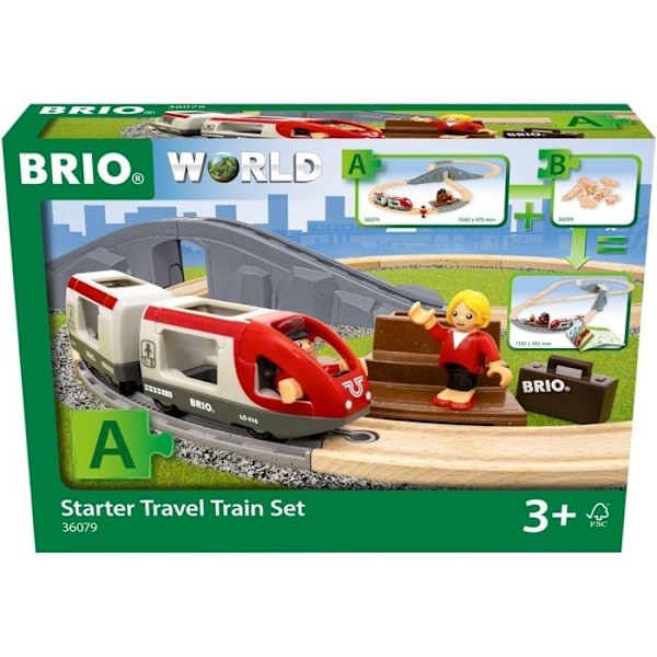 BRIO-tur med 8 resenärer - Pack A-7312350360790-Från 3 år Flerfärgad