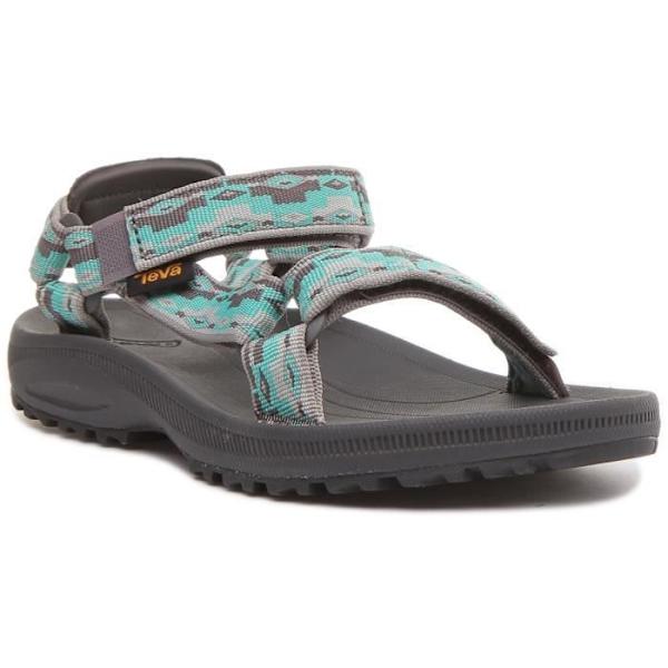 Sandaler - TEVA - Winsted - Grå Blå - Dam - Snabbtorkande polyesterslinga Gråblå 41