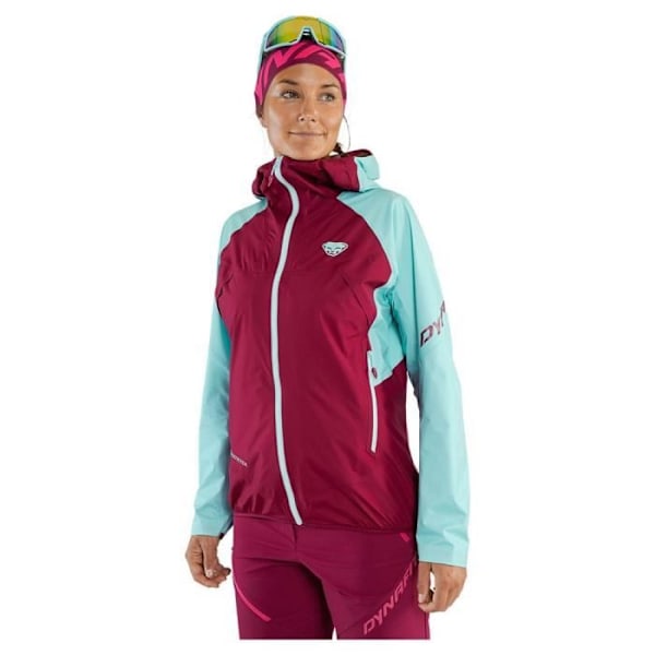 Veste Transalper GTX - Dynafit - Dam - Vattentät - Andas - Långa ärmar Marinblå, betoröd / betoröd / rosa  XS