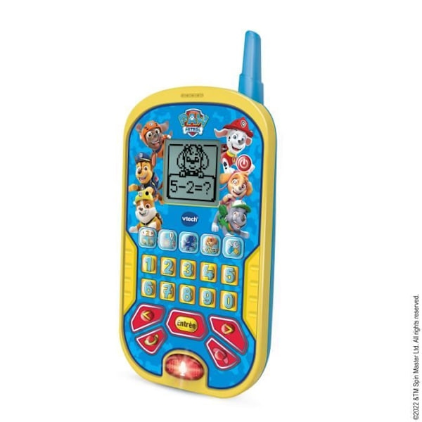 VTECH - PAW PATROL - Den pedagogiska smartphonen gult och blått