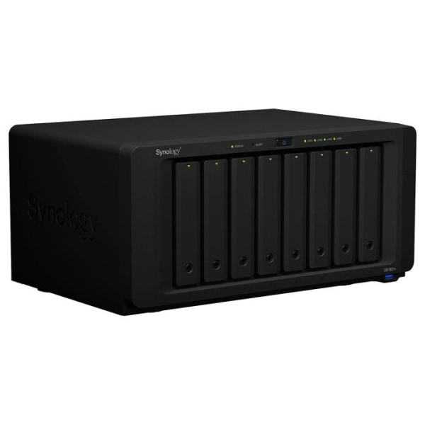 Synology - DS1821+/4G/3Y/32T-HAT3300/MONTERA - DS1821+ 4GB NAS 32TB (8X 4TB) HAT3300, sätter ihop och testar med OS DSM installerat