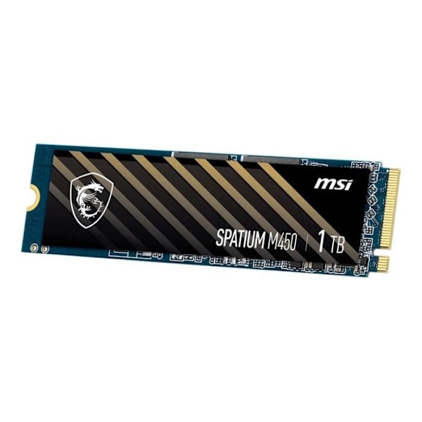 MSI - SPATIUM M450 - Intern SSD - 500GB - PCIe 4.0 NVMe M.2