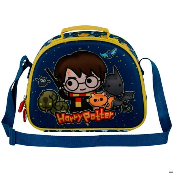"Sac Repas 3D - Harry Potter Beasty Friends - Blå - One Size" Blå