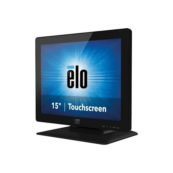 Elo 1523L pekskärm - 15" LED - 1024 x 768 - 250 cd-m² - 700:1 - DVI-D, VGA - Svart