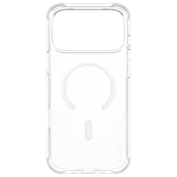 MagSafe-fodral - PANZER GLASS - iPhone 17 Pro Max - Förstärkt skydd - Transparent - Moderiktigt Vit