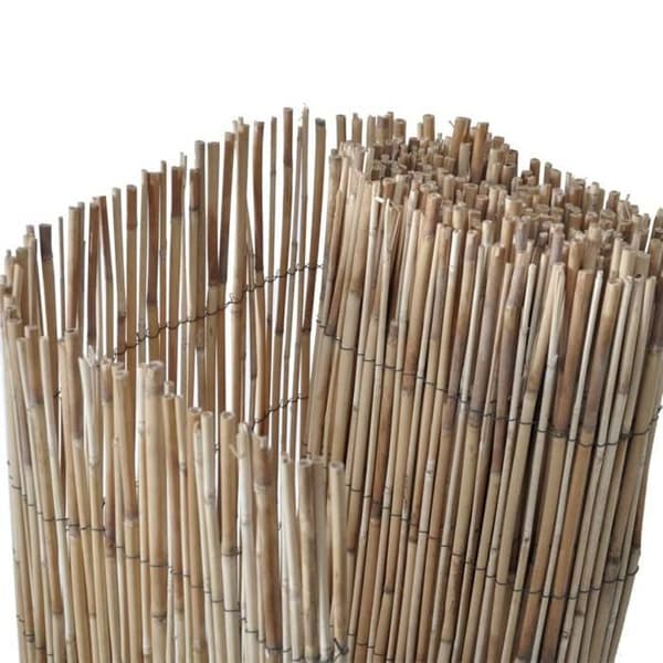 vidaXL Trädgårdsstängsel 500x90 cm bambu 365753
