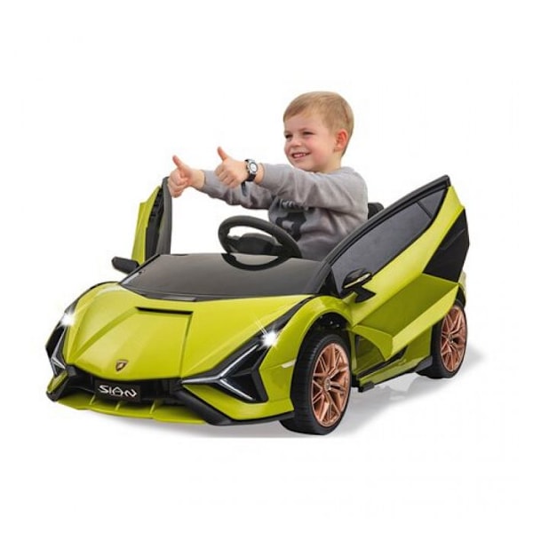 Elbil - JAMARA - Lamborghini Sián FKP 37 - Grön - 12V - 2 växlar Grön