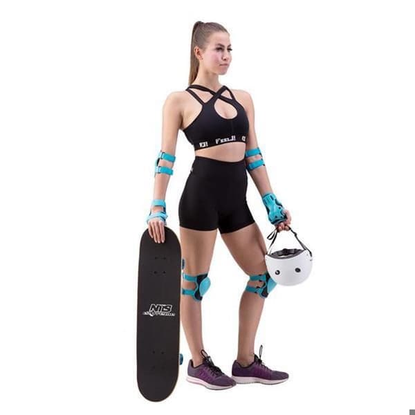 Skydd Skateboard NILS Extreme H704 blå M
