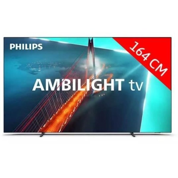 PHILIPS TV OLED 4K 164 cm 65OLED708/12 Ambilight 164 cm 4K UHD