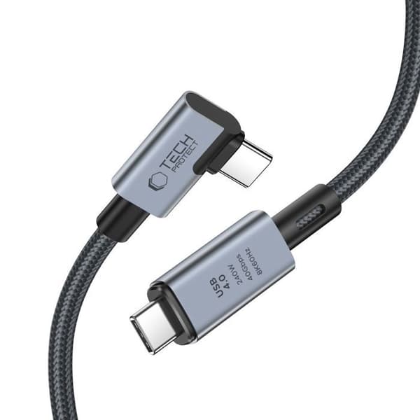 USB-C-kabel - Ultraboost Max Tech-Protect - 8K - 40 Gbit/s - 150 cm - PD240W