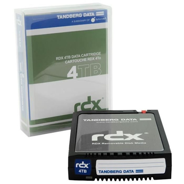 Tandberg Data RDX QuikStor 4TB, 4000 GB, hårddisk