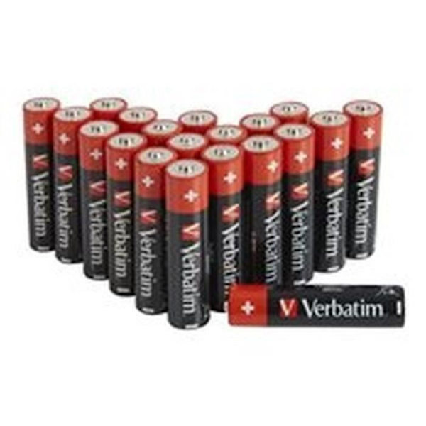VERBATIM Batteri 20 x AA / LR06 - Alkaliskt