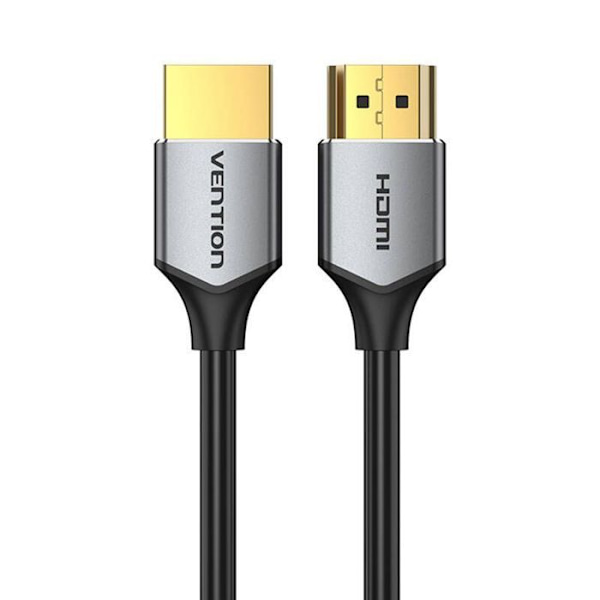 Ventilationskabeltillbehör - ALEHD - HDMI 2.0 4K /hdmi macho-kabel - hdmi macho/50 cm/grå